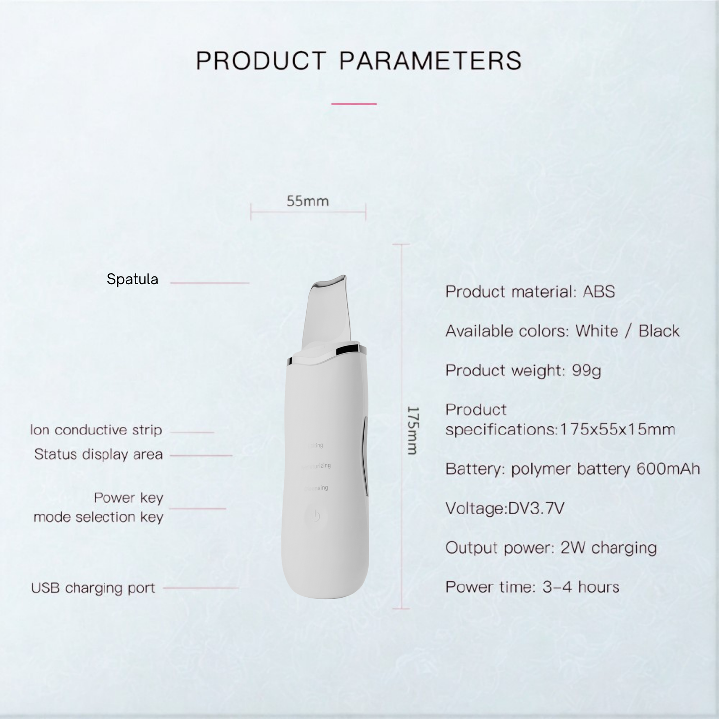 Ultrasonic Skin Scrubber